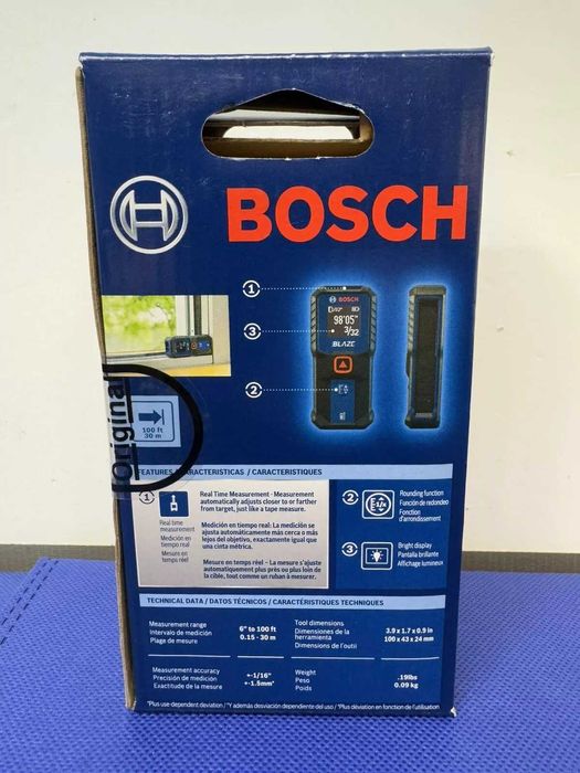 Дальномер лазерный рулетка Bosch GLM100-23 на 30м