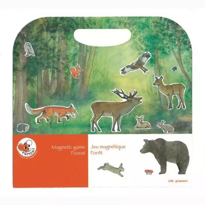 Układanka, gra magnetyczna, Las. Egmont Toys. Nowy Produkt