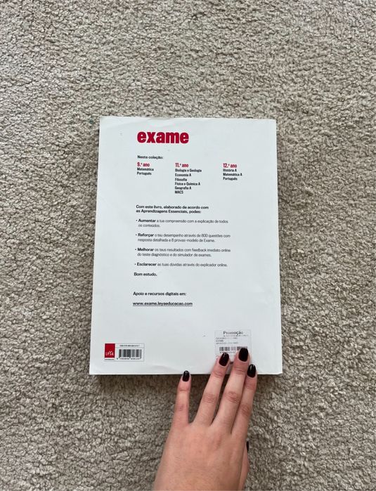 livro preparação exame geografia a 11° ano