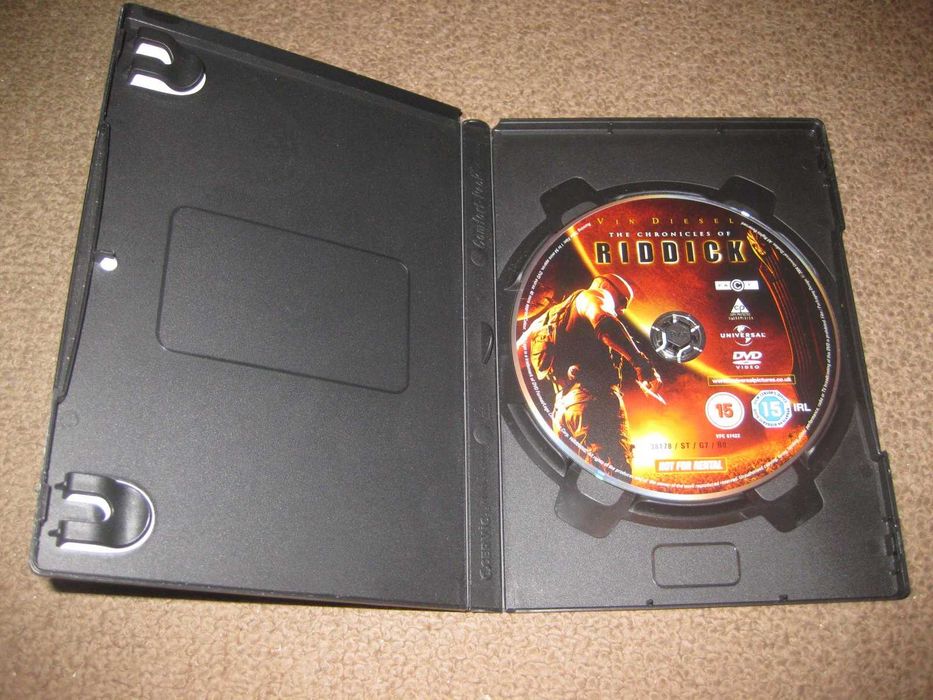 DVD "As Crónicas de Riddick" com Vin Diesel