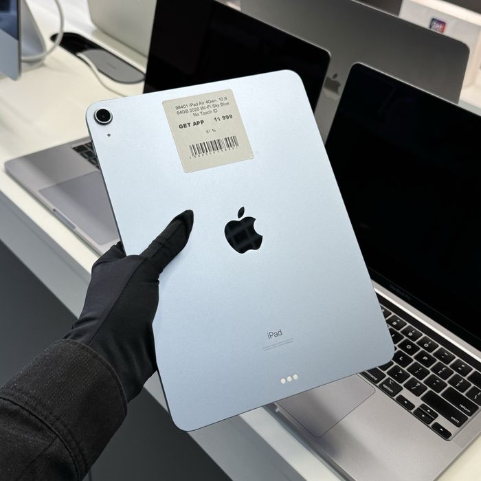 Планшет iPad Air 4 10.9” 64GB Sky Blue • ГАРАНТІЯ • СТАН 9.8/10 98401