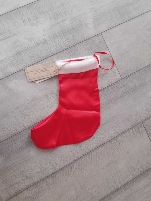 Іменний новорічний чобіток для подарунків, именной новогодний сапог
