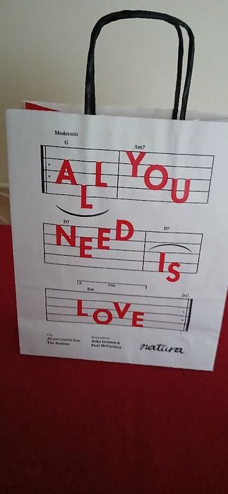 Saco de papel Natura, temático