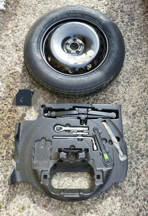 Докатка Запаска  Mercedes GLE Домкрат Ключ крюк W166 Мерседес