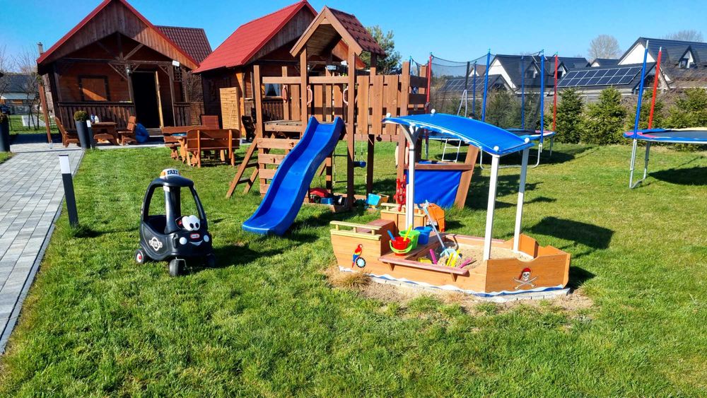 Tylko 3 domki na 1500m2! Jantar - Spokój, Komfort i Duży Ogród