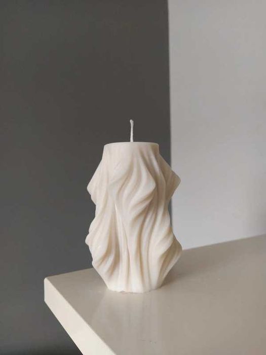 Vela swirl, ondulada