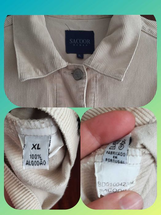 Casaco bombazine mulher Sacoor