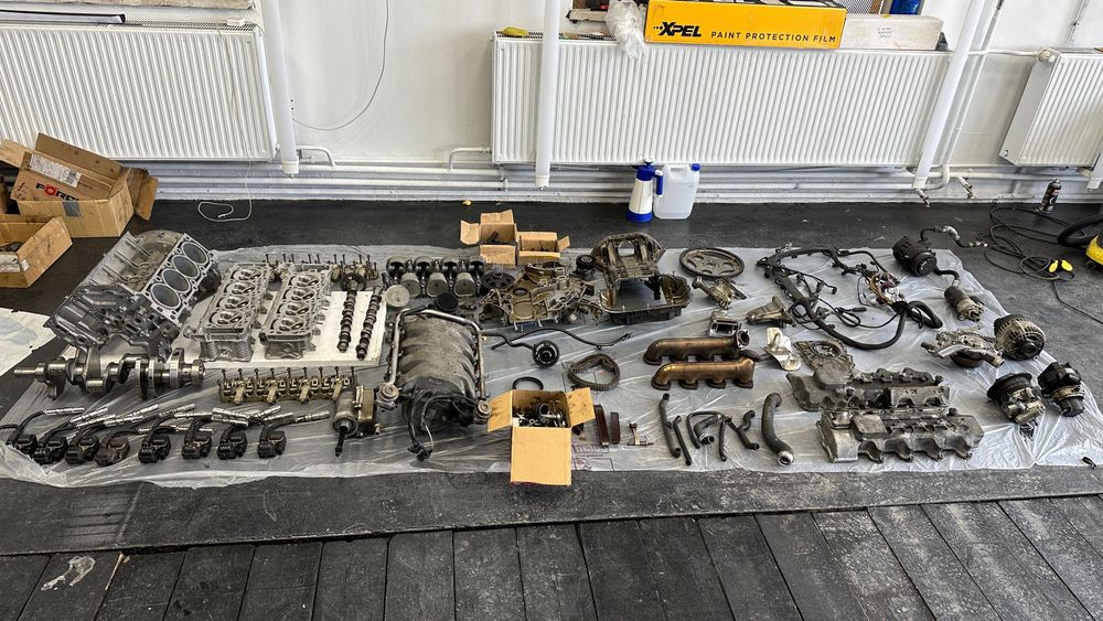 Silnik Mercedes 5.0 W215 W220 M113 S500 CL500 113960