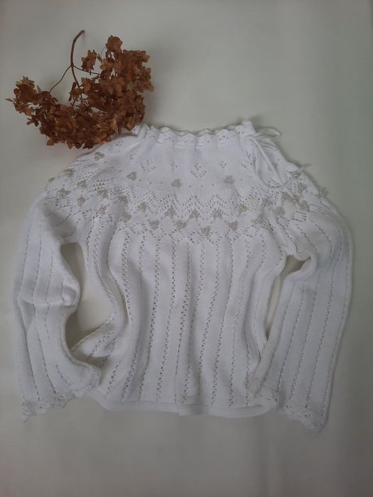 Кофта блуза біла 2-3роки