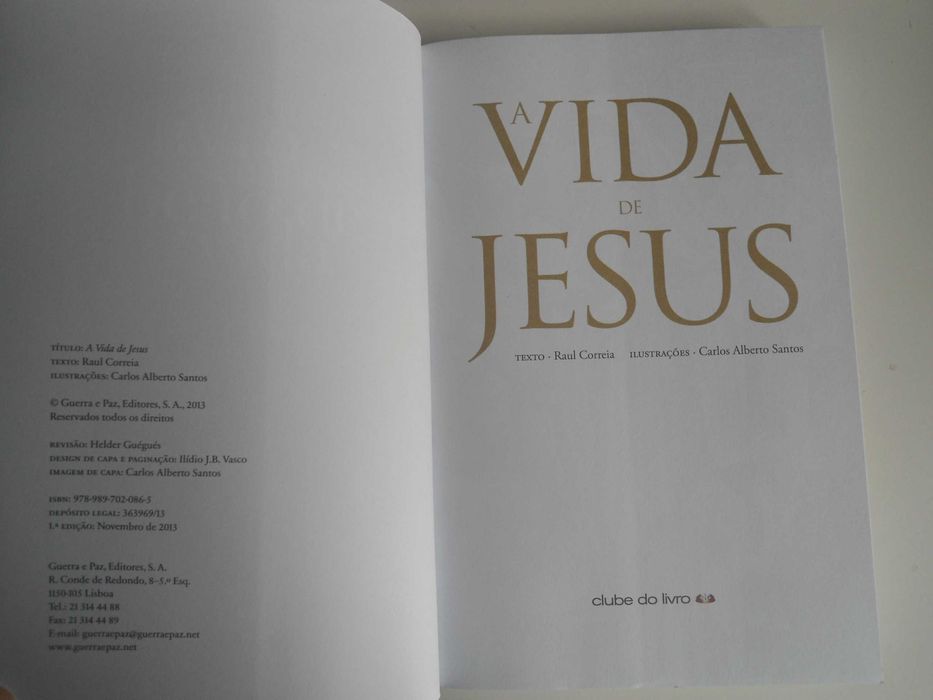 A Vida de Jesus por Raul Correia