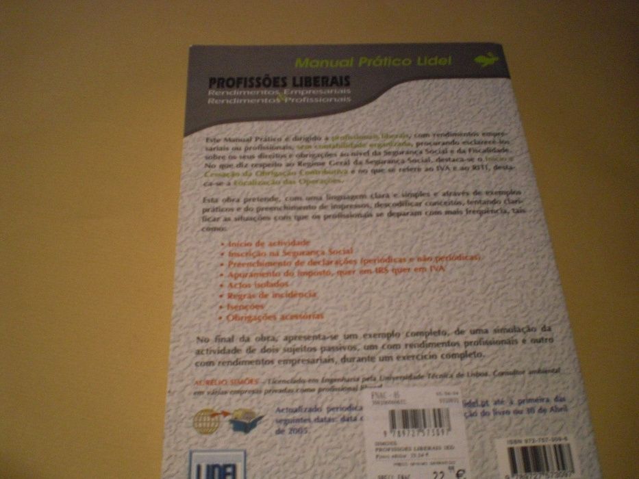 Lidel Practical Manual / Liberal Professions64550696480129123