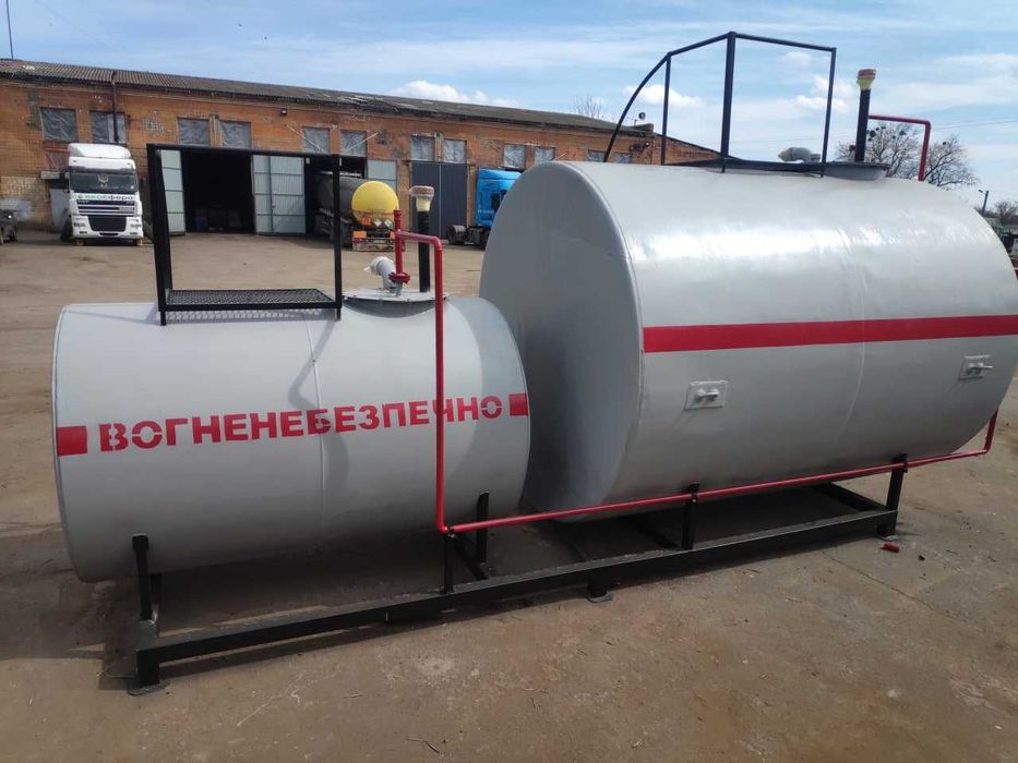 Міні АЗС Бочка Модульна заправка Цистерна Резервуар ДП бензин КАС Пато