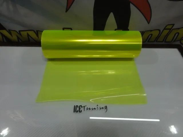 Pelicula de proteção para faróis / farolins / piscas de cor Amarelo lima, Amarelo light, Amarelo, Amarelo dark 0.30m X 1m OU 10m X 0.30m