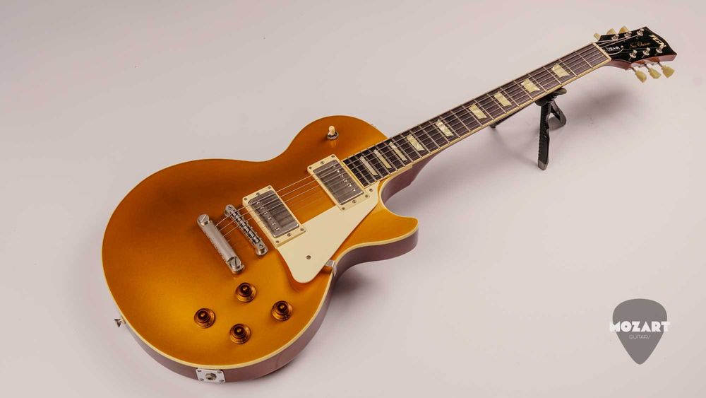 FGN Fujigen Neo Classic NCLS10R 2010 Gold Top - Made in Japan - Long Neck Tenon - Seymour Duncan SH-1 - CFS