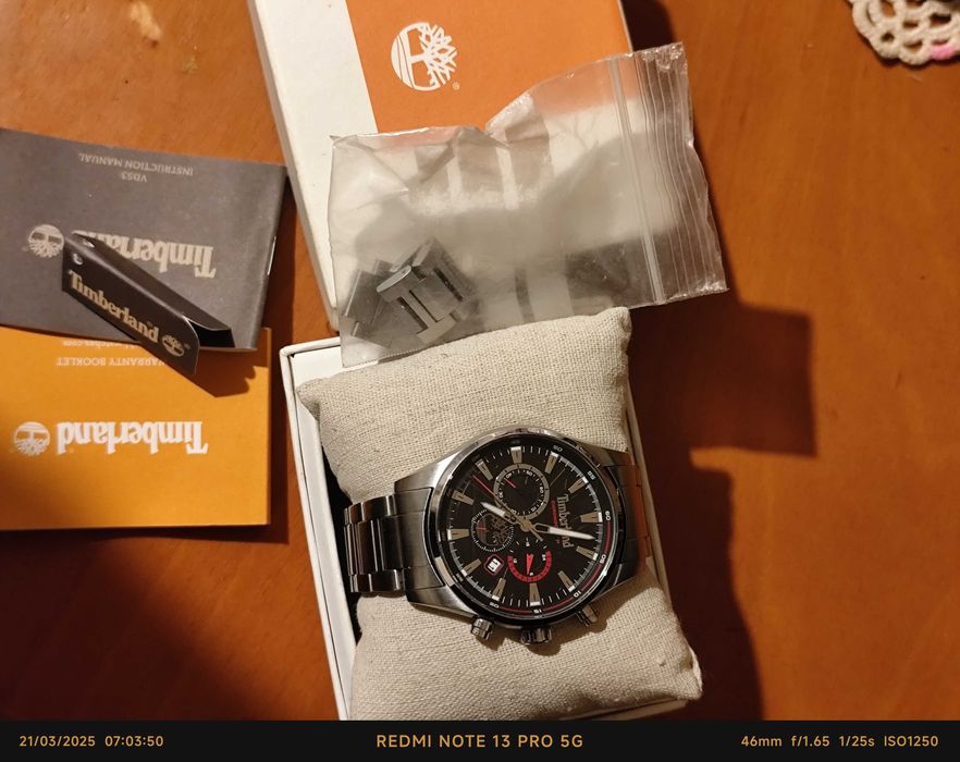 Relógio Timberland como novo