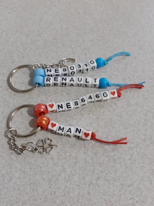 Brelok nr rejestracyjny