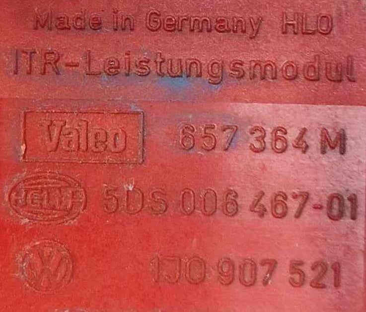 Resistência da Chauffage / Sofagem 5ds00646701 - AUDI A3