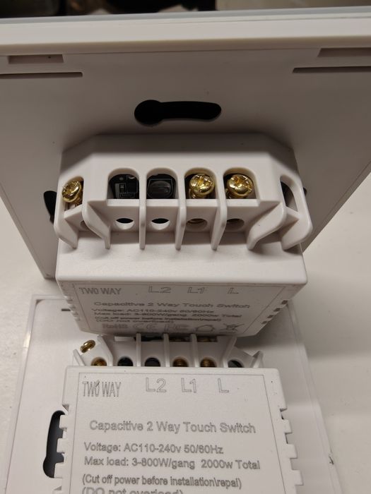 Vendo interruptores touch de 2 vias