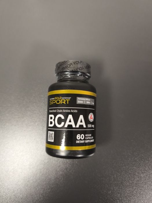 BCAA California Gold Nutrition SPORT 500mg (запаковані)