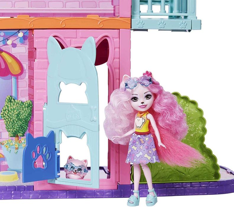 Энчантималс Таунхаус с кафе Enchantimals City Tails Town House HHC18