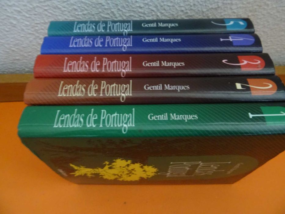Lendas de Portugal (5 volumes) Gentil Marques PORTES GRÁTIS