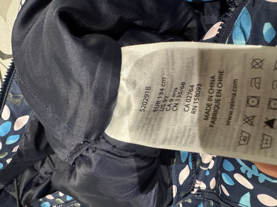 Reima kombinezon zimowy narciarski dla dziewczynki 134 9 lat