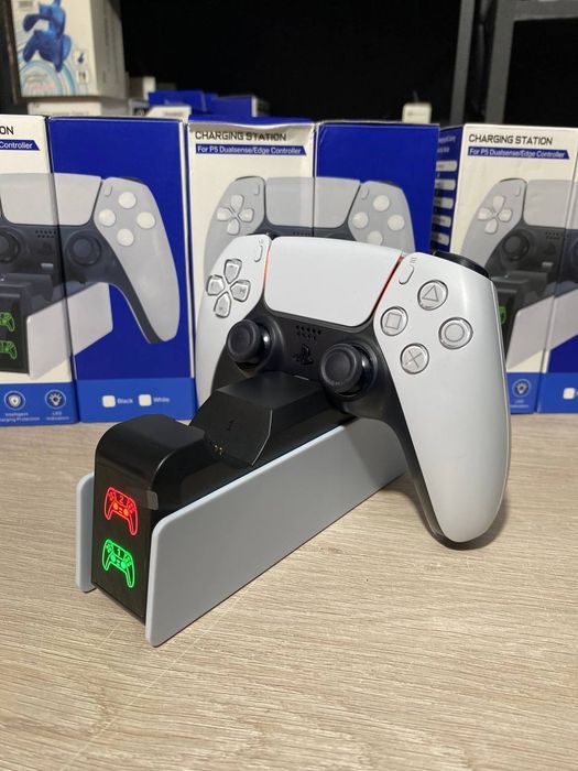 Зарядна станція ps5 для 2х геймпдів DualSense 1|1