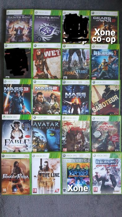 Gry Xbox 360/Działają na Xbox One oraz Xbox Series X