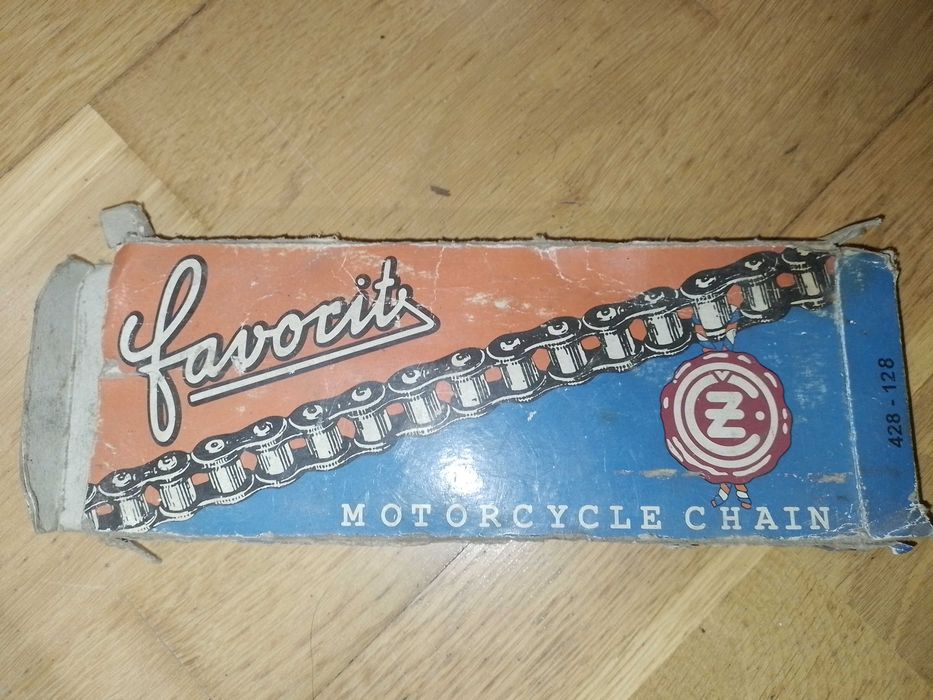 Ланцюг, Цепь Favorit 428 - 128 Ява, Jawa, Чезет, Cezet, Муравей, ИЖ