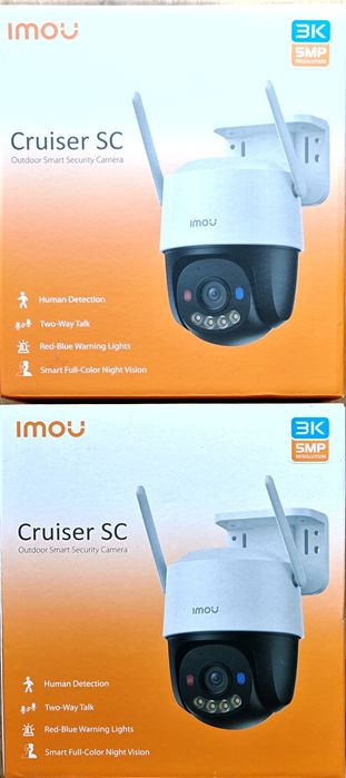Imou Cruiser SC 5MP 3K Kamera Obrotowa 355° IP67 Zewnętrzna