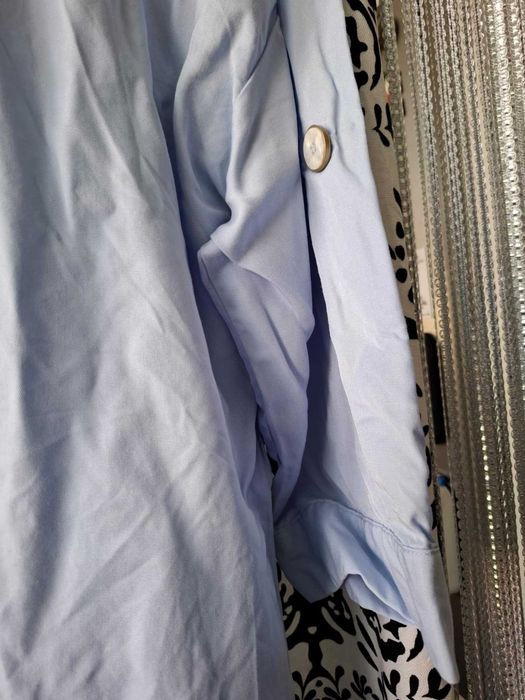 sukienka koszulowa niebieska Reserved 44