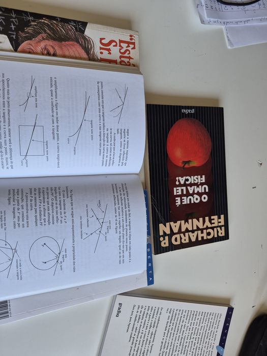 Lote de livros de Richard Feynman
