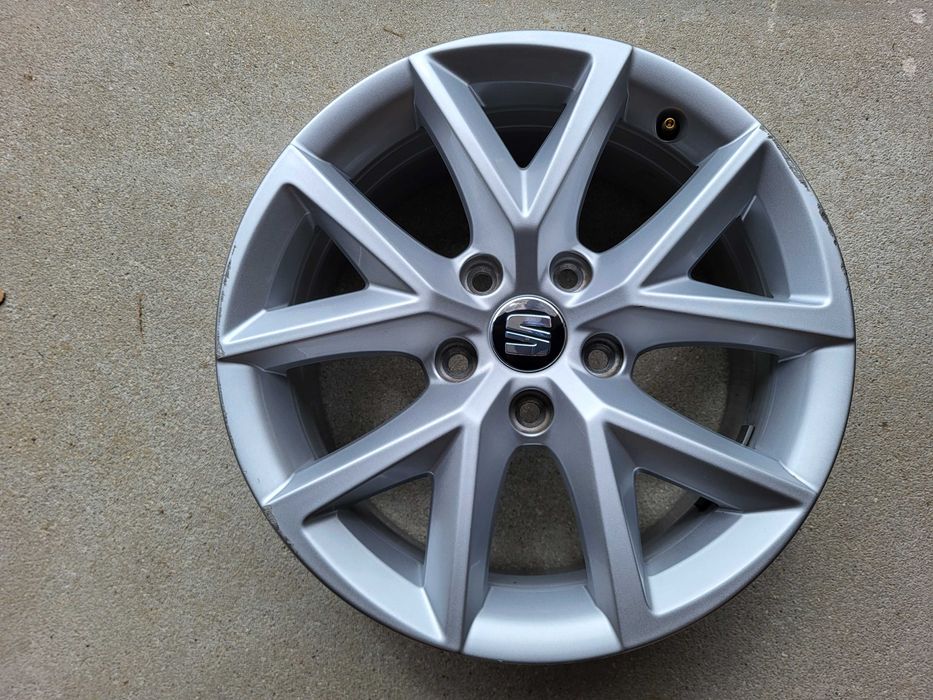 [1126] Felga aluminiowa POJEDYNKA SEAT Oryginal 16 Cali 5x112 ET43