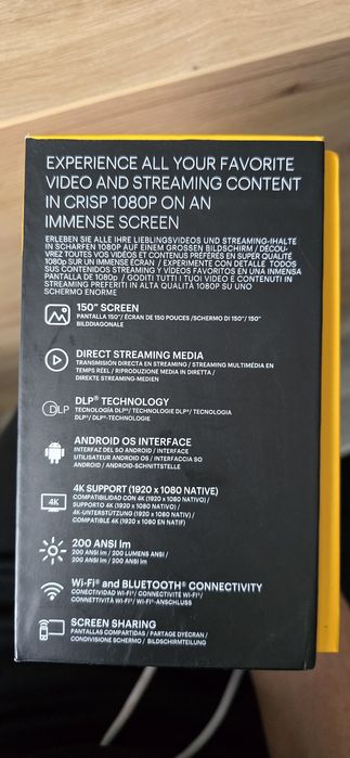 Projektor Kodak Luma 450 Najwyższy model ! Komplet + pilot