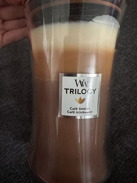 Ароматична свічка WoodWick Trilogy Café Sweets Café Gourmand, 610 г