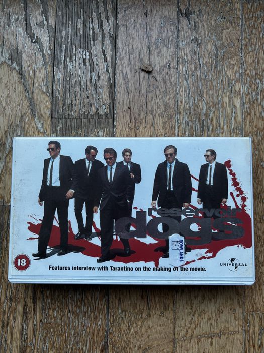 Reservoir dogs Wściekle psy Tarantino vhs kaseta wideo