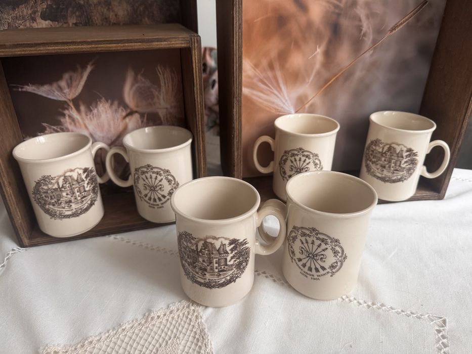 Англійський сервіз 45 предметів, рідкісний на 6 перс Castles , Новий ,