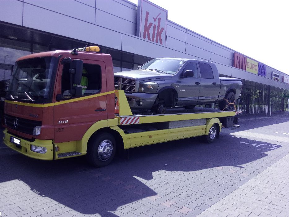 Pomoc drogowa S8 MOP Michałowice transport maszyn rolniczych 6Ton