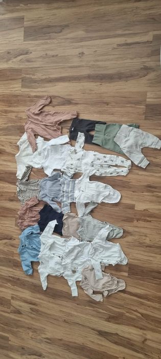 Ubranka dla chłopca  56, 62 + mata