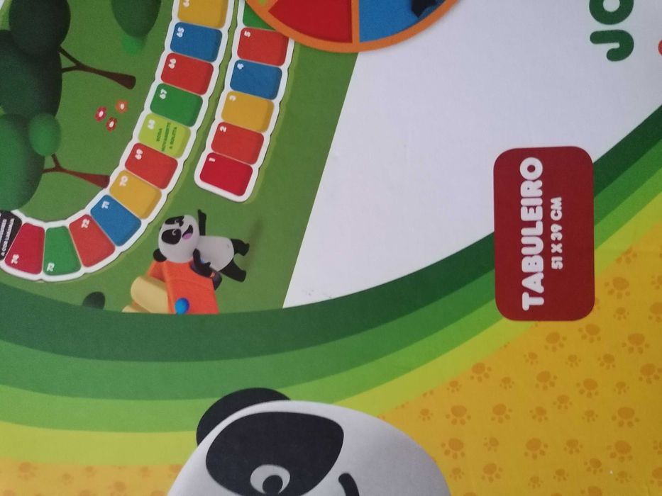 Jogo de tabuleiro do Panda, novo