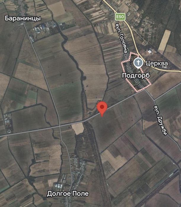 Продаж земельної ділянки 6,7 га біля озера «Під горбом»