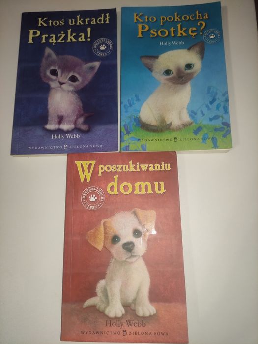Zestaw 3 książek z serii "Zaopiekuj się mną"