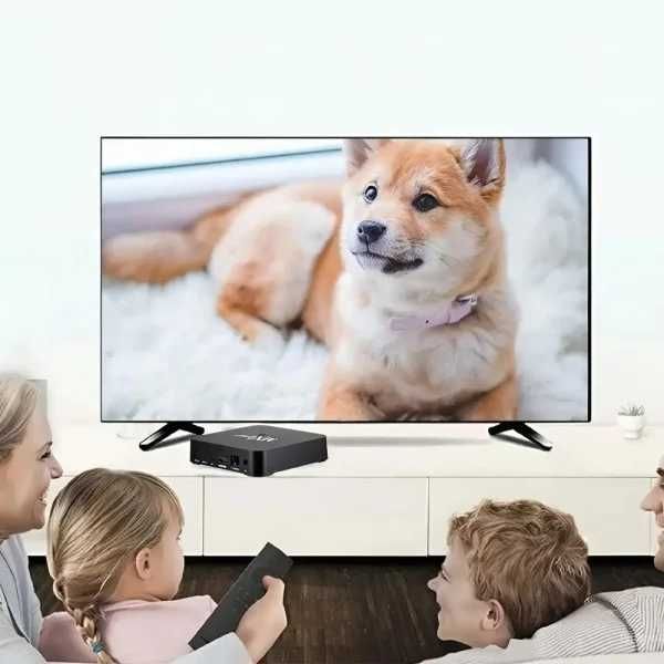 Смарт ТВ приставка Android TV  4K WiFi6 2.4/5G 2GB 16GB