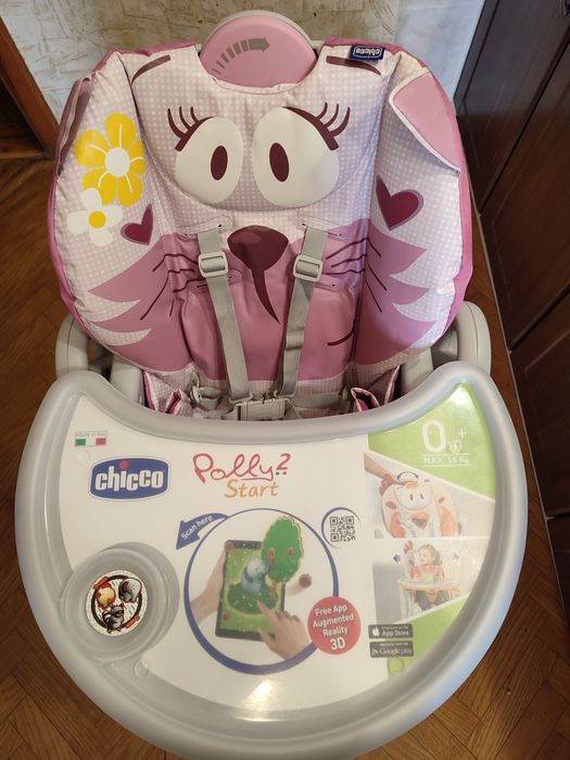Стільчик для годування Chicco Polly 2 start від 0+
