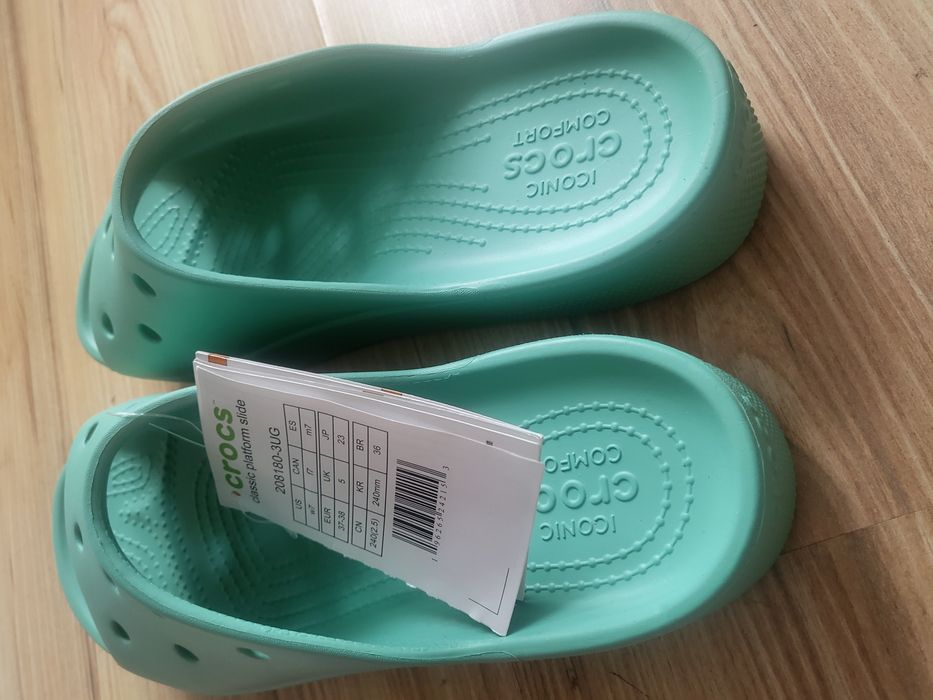 Klapki firmy Crocs 37/38