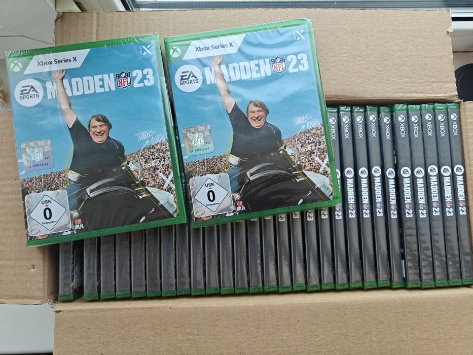 Диски Xbox series x Madden NFL 23 и  Formula F1 2022 для Xbox Series X