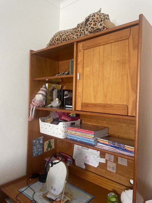Secretaria em madeira quarto criança
