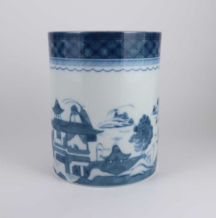 Grande Caneca Mottahedeh Blue Canton Vista Alegre