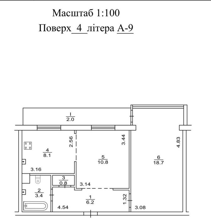 2-кімнатна квартира біля метро Політехнічний інститут