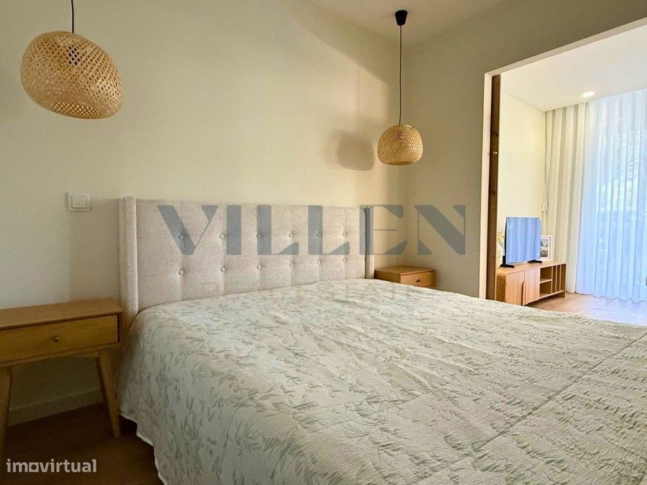 Apartamento T1 mobilado no centro da Trofa